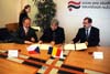 Podepsání dohody o spolupráci s „rumunským“ ÚDV (ÚSTR, 16.4.2009)