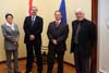 Podepsání dohody o spolupráci s Historickým archivem maďarské státní bezpečnosti 