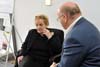 Návštěva Madeleine Albrightové (ÚSTR a ABS, 4.4.2011)