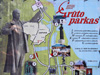 Gruto Parkas - bizarní park totality. Litevský milionář, který zbohatl na sběru hub, po nezávislosti skoupil všechny socialistické sochy z celé Litvy, aby je umístil na svůj zalesněný pozemek v těsné blízkosti jižní litevské hranice.