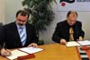 Podepsání rámcové dohody o vzájemné spolupráci (Praha, 27.11.2009)
