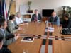 Návštěva prezidenta Mezinárodní asociace bývalých politických vězňů a obětí komunismu INTER-ASSO Jure Knezoviće a předsedy občanského sdružení Umění bez bariér Jana Řeřichy (ÚSTR a ABS, 1.10.2009)