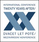 Logo konference „Dvacet let poté: Komunistické režimy ve střední a východní Evropě jako společné dědictví“