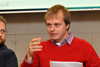 Kamil Činátl  při diskusi na téma Zobrazení a recepce „normalizace“ v dnešní populární kultuře (Praha, ÚSTR, 03.12.2012)