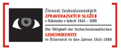 Logo konference „Činnost československých zpravodajských služeb v Rakousku v letech 1945–1989