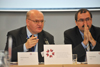 Jednání Evropské archivní sítě: Daniel Herman a Pavel Žáček (Praha, 25.02.2013)