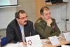 Jednání Evropské archivní sítě: Pavel Žáček a Eduard Stehlík (Praha, 25.02.2013)