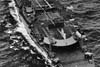 Britská letadlová loď potopená v prvních dnech války německou ponorkou u anglických břehů.