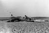 Nepovedené přistání německého průzkumného letounu Henschel Hs 126