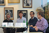 Diskuse nad výstavou  Určeni k likvidaci (26.09.2013, Praha, Kavárna Mamacoffee)
