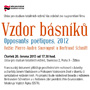 Pozvánka na promítání filmu Vzdor básníků a besedu s režisérem Bertrandem Schmittem (Praha, ÚSTR, 20.06.2013)