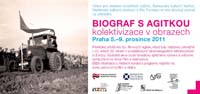 Pozvánka na filmovou přehlídku Biograf s agitkou (Praha, ÚSTR, 5.–9. prosince 2011)