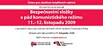 Pozvánka na seminář „Bezpečnostní složky a pád komunistického režimu“ (ÚSTR, 11.-12.11.2009)