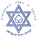 Logo ŽOP: odkaz na www stránky Židovské obce v Praze