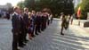 Kladení věnců u památníku hrdinů Varšavského povstání - ministři (foto: Damian Hančič)