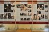 Výstavní panely výstavy Diktatura vs naděje (fotografie z instalace výstavy)