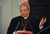 Slavnostní vernisáž výstavy Diktatura vs naděje: kardinál mons. Giovanni Coppa (Papežská univerzita Svatého Kříže v Římě, 26.11.2012)