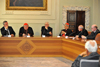 Slavnostní vernisáž výstavy Diktatura vs naděje (Papežská univerzita Svatého Kříže v Římě, 26.11.2012)