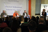 Panelová diskuse na téma Rádio Svobodná Evropa ve studené válce: moderuje Bára Procházková (Schönsee, 23.10.2014)