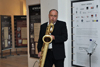 Zahájení výstavy „Totalita v Evropě“: barytonsaxofonista Erik Rothenstein (Bratislava, Divadlo Aréna, 17.09.2012)
