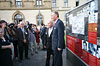 Vernisáž výstavy „Za vaši a naši svobodu“: Kornel Morawiecki, Toni Krahl a premiér M. Topolánek