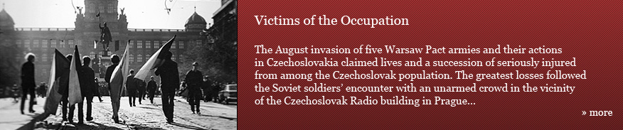August 1968 - Victims of the Occupation