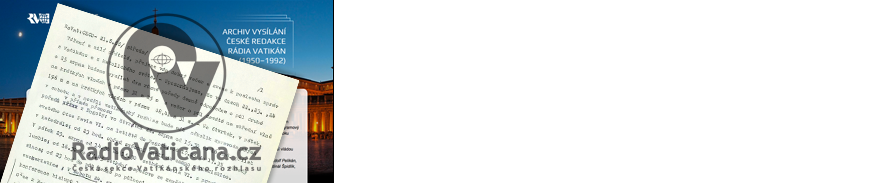 Stránky archivu vysílání české redakce Rádia Vatikán (1950–1992)